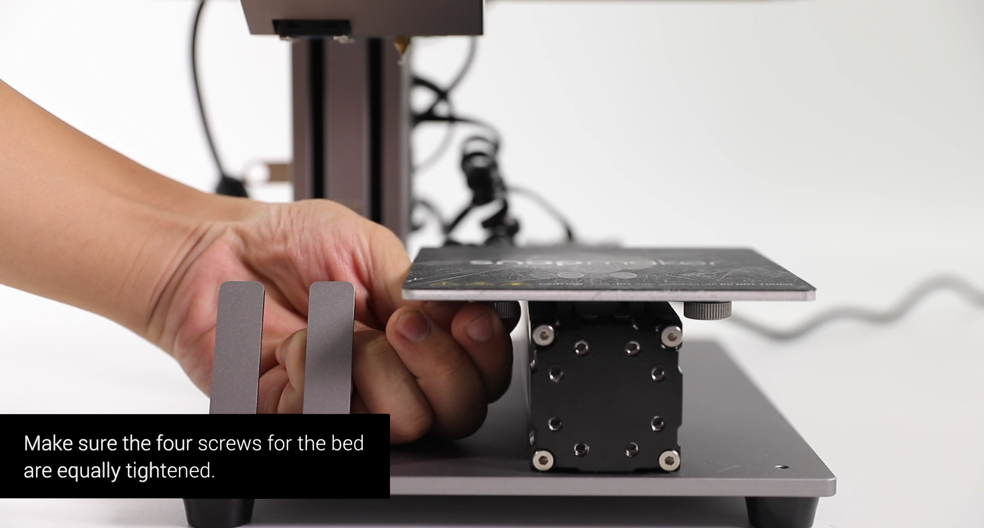 3D Printing Leveling the Heated Bed Snapmaker